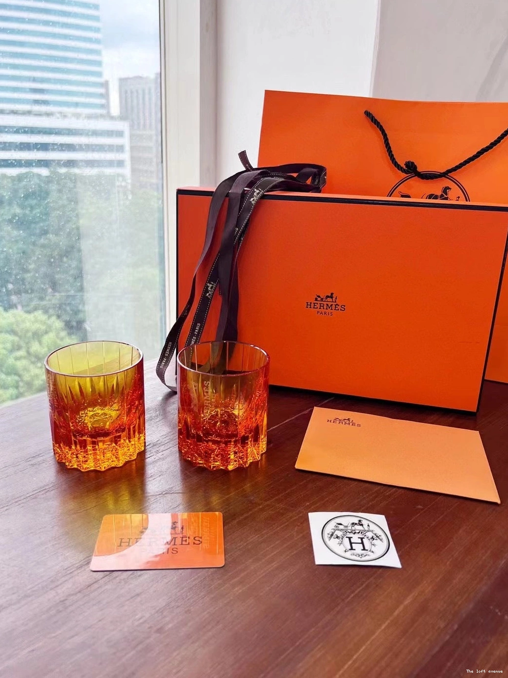 CUPS GLASSWARE HERMES 0813